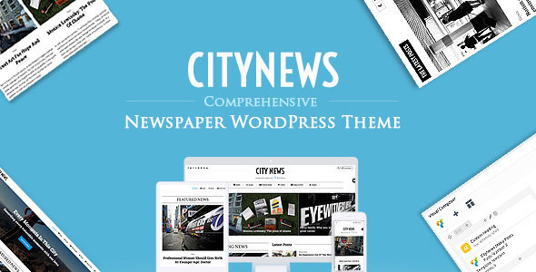  CityNews News Magazine WordPress Theme
