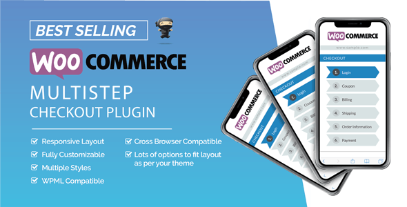  WooCommerce MultiStep Checkout Wizard WordPress Plug in