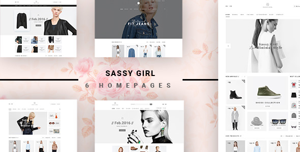  VG Sassy Girl - Responsive e-commerce WooCommerce theme