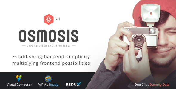 Osmosis - 响应式多用途企业网站WordPress主题