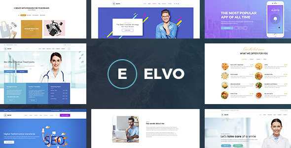 ELVO - 商业多用途PSD模板