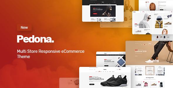 Pedona - WooCommerce e-commerce template of clothing supermarket