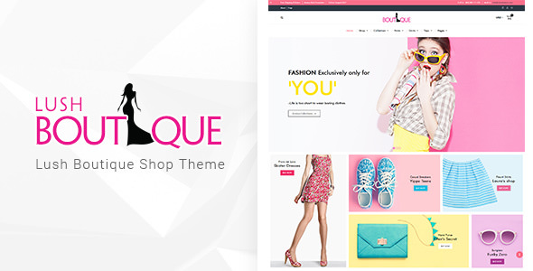  Lush Boutique - Fashion Store WordPress Theme