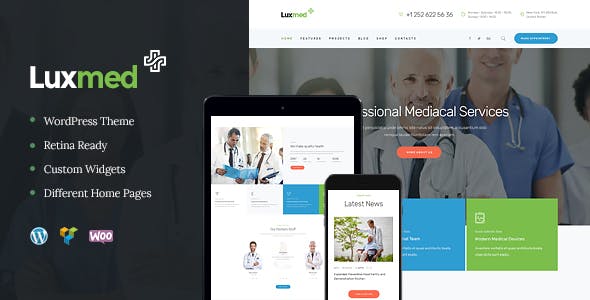 LuxMed | Medicine & Healthcare Doctor WordPress Theme