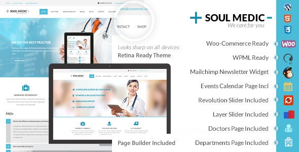  SoulMedic Health - Medical Health WordPress Theme