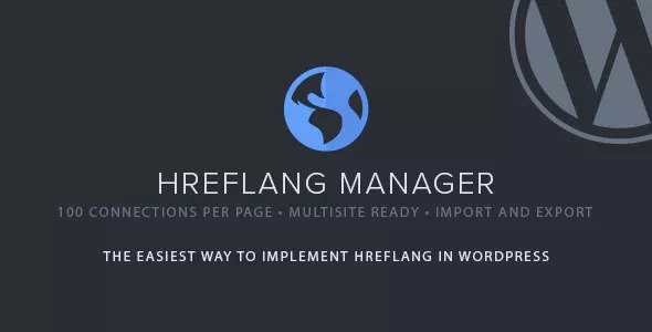  Hreflang Manager - Multilingual recognition settings WordPress plug-in