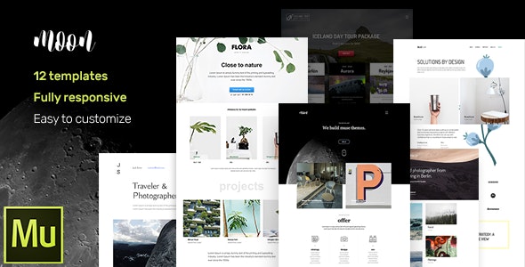  Moon adaptive product display Muse template