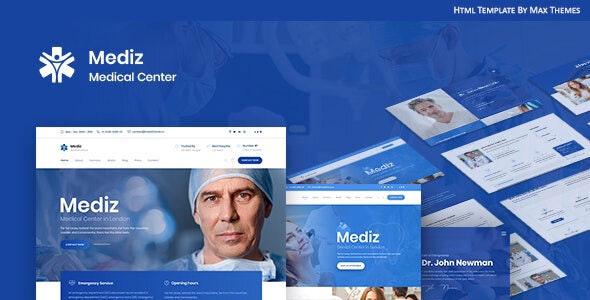  Mediz - Healthcare Plastic Hospital HTML Template