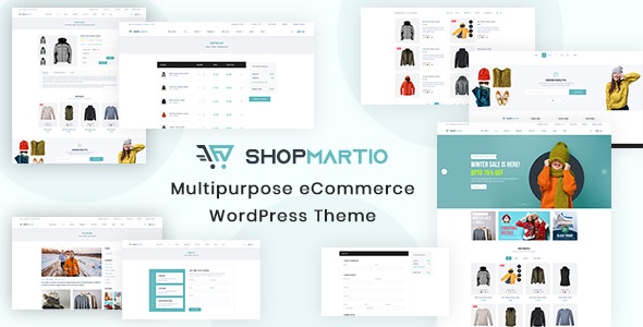  Shopmartio – WordPress theme of multi-purpose e-commerce online store website