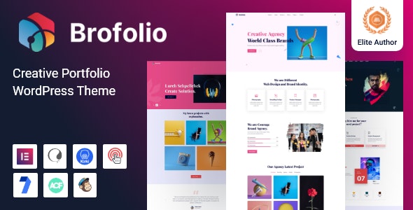 Brofolio - Creative Portfolio WordPress Theme