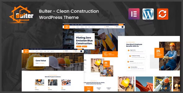  Bulter - WordPress template for simple processing enterprise manufacturing industry website