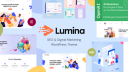 Lumina - 创意作品展示网站模板WordPress主题